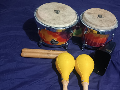 Bongo Lp Aspire Campana Lp Maracas Lp Clave Lp