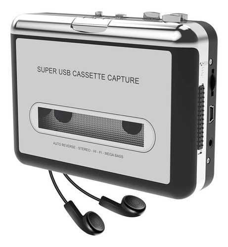 Ezcap Usb Cassette Capture Cassette - Conversor De Cinta A M