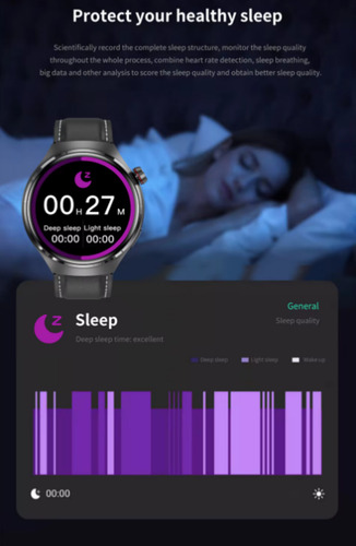 Smartwatch Watch 4 Para Hombre O Mujer Plata