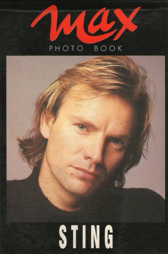 Libro Max Photo Book * Sting * 1991
