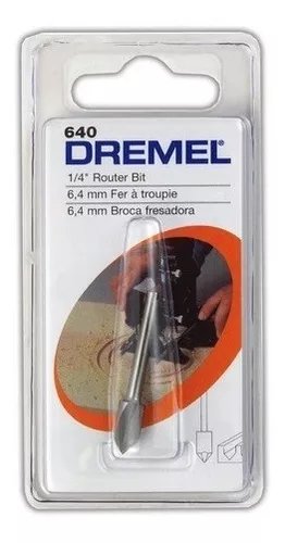 Fresa Dremel 125 6.4mm Para Tallar Madera-metal X 2 Unid.