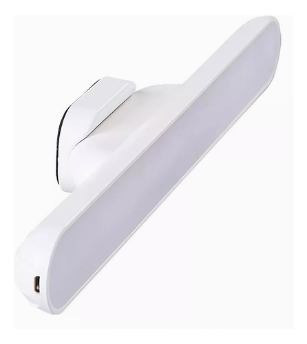 Luz Led Imán Luz Cálida Y Fría Adhesiva Recargable Regulable Blanco