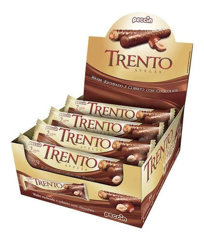 Chocolate Trento C/ 16 Unidades Escolha O Sabor Atacado