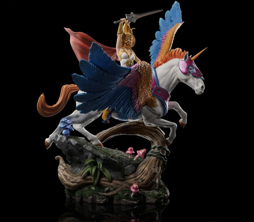 Iron Studios She-ra E Swift Wind Ventania Deluxe Art Scale