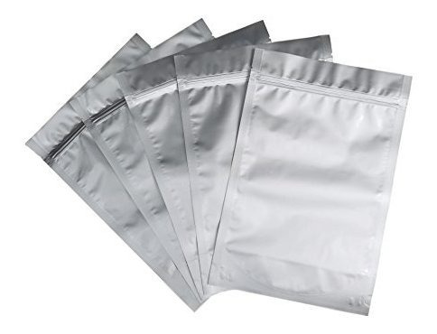 Bolsa Al Vacio (50) - 8 X12 X4 Zip Seal Stand Up Mylar Bag