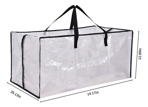 My Nuevo Bolsas De Mudanza Transparentes, Extra Grandes Y