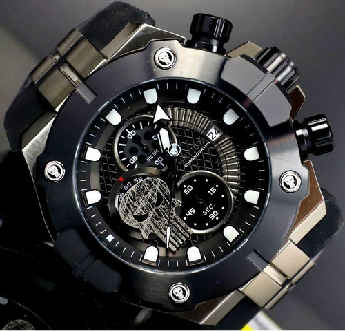 Invicta Marvel Justiceiro ( Punisher ) - Modelo 30316