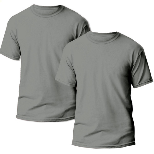 Kit 2 Camisetas Básica Masculina Lisa Dry Fit Varias Cores