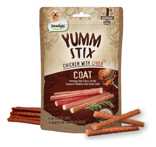 Yumm Stix Mind Para Perro De Pollo Con Hígado 50 G