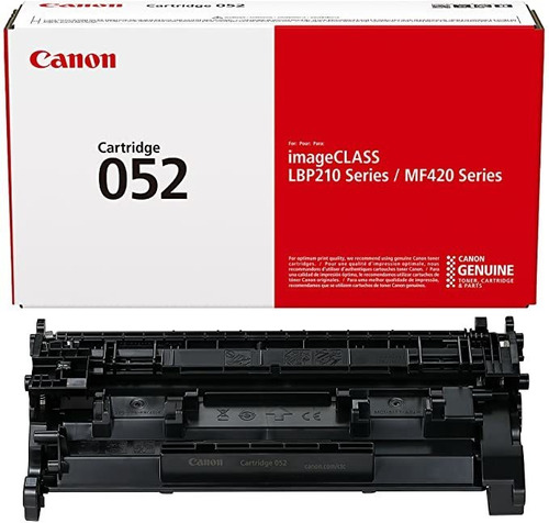 Canon Cartucho De Tóner Original De 052 Negro (2199c001), 1-