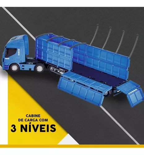 Caminhão Brinquedo Miniatura Hi Way Iveco Graneleiro Neni