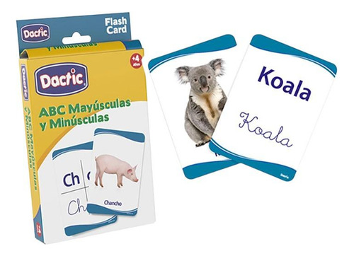 Abecedario Completo: Láminas Con Mayúsculas Y Minúsculas