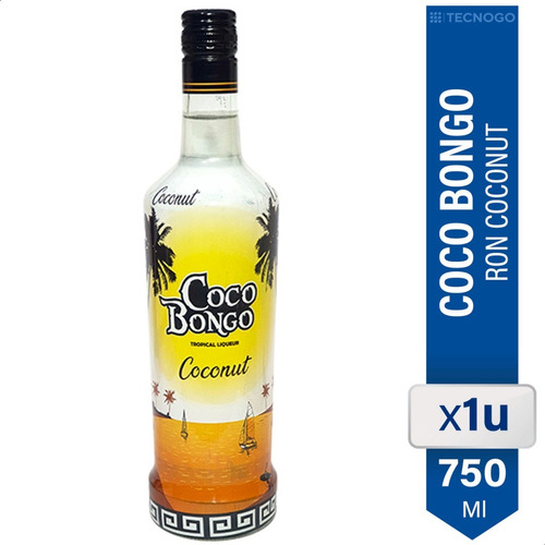 Ron Cocobongo Con Coco Coconut 750ml