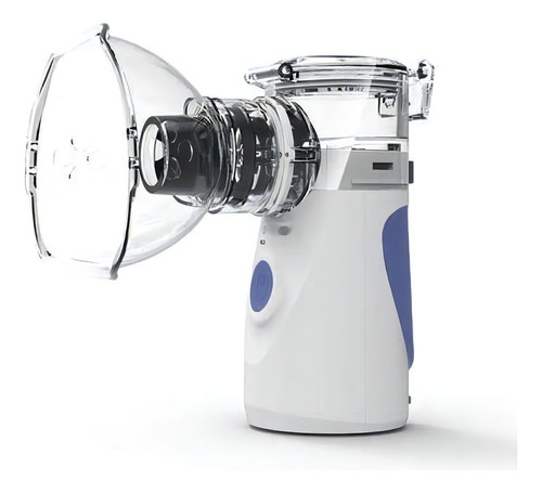 Nebulizador inalámbrico ultrasónico Mesh Nebulizador Mesch ultra vapor blanco 127V