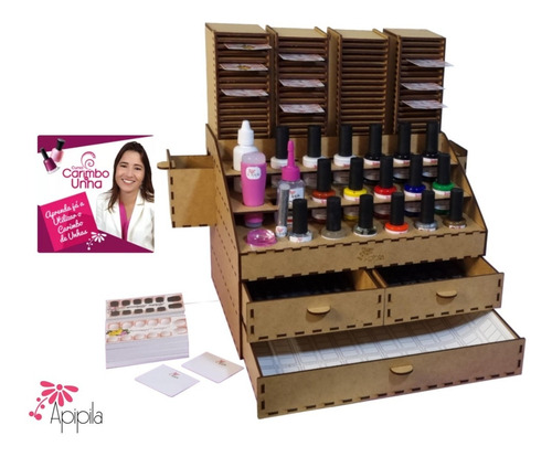 Kit Faça Você Adesivos De Unhas Artesanais, Surpreenda-se