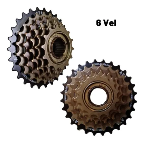 Rache O Pi on De Bicicleta 6 Velocidades Marca Ata