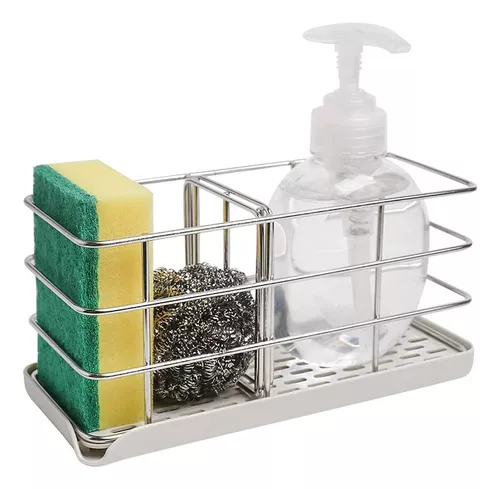 Soporte Esponja Para Fregadero Cocina Organizador Fregadero