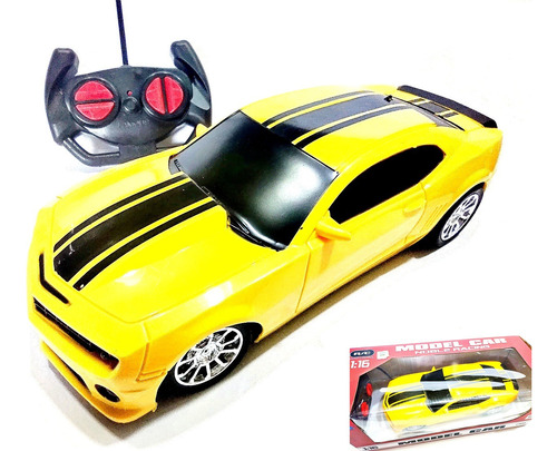 Auto Chevrolet Camaro Radio Control R/c 1:16 Pilas Incl