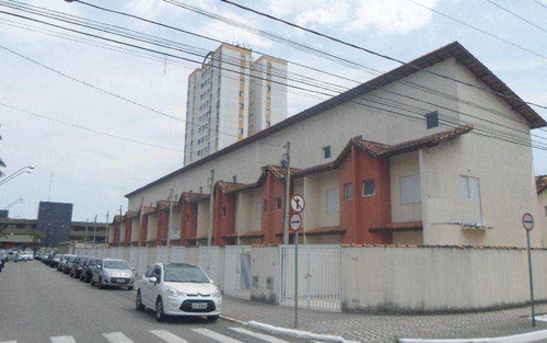 Imagem 1 de 17 de Excelente Sobrado, Em Praia Grande, No Bairro Vila Mirim - V5482