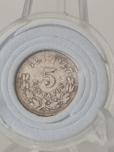 No Edad 5 Centavos 1880 Go Guanajuato S (Usado)
