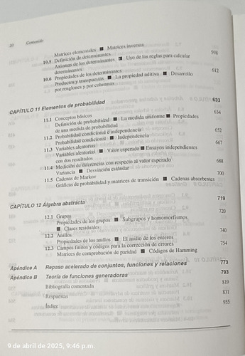 Matemáticas Discretas - Kenneth Bogart - Limusa