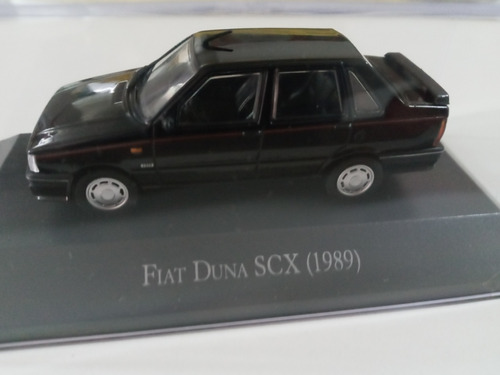 Auto Inolvidable 80/90-fiat Duna Scx 1989-caja Acrilica.