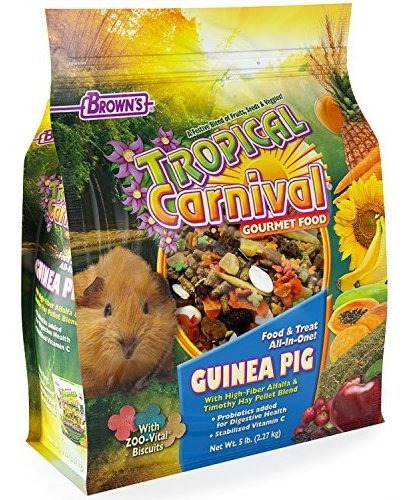 F. M. Carnaval Tropical Gourmet Guinea Pig Alimentación De C