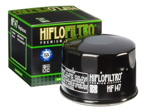 Filtro Aceite Yamaha Xvs 1300 Hiflofiltro Hf147 Ryd Motos