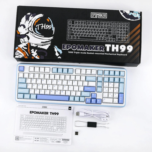 Teclado Mecánico Inalambrico Epomaker Th99 Rgb