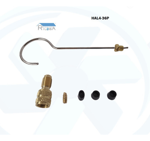 Manifold 4 Vías Para R410a, R134a, R507a Y R404a Marca Gb