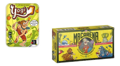 Combo Juego De Mesa Yogi + La Macarena De Maldon Magic4ever 