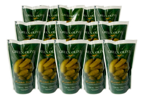 Pepinitos En Vinagre X150 Gr. Doypack - Pack X 24u