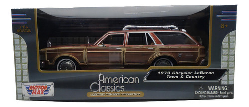 1979 Chrysler Lebaron Town & Country Café Motor Max Esc 1:24