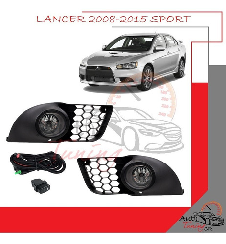 Halogenos Mitsubishi Lancer 2008-2015 Sport