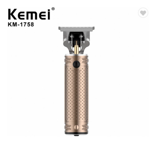 Kemei Maquina De Cortar Pelo Trimmer Patillera Km-1758