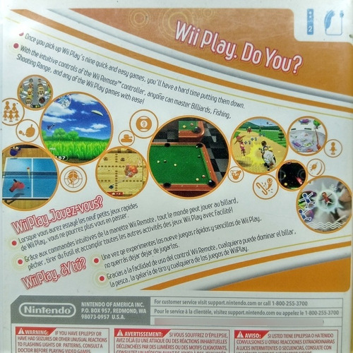 Wii Play ( Para Nintendo Wii ) (Usado)