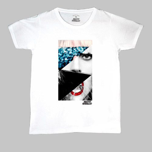 Lady Gaga Collage -  Remera 100 % Algodón 