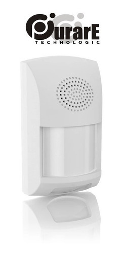 Sensor Con Sirena Movimiento Pir Interior Con App Wifi 100db