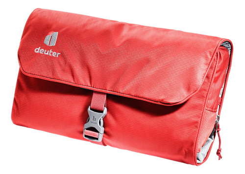 Estuche Neceser Deuter Wash Bag Ii Currant Color Rojo Diseño De La Tela Liso