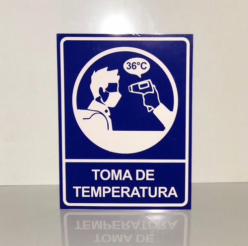 Señalamiento Contingencia A Escoger 29 X 22cm Mica 10ml 1 Pz