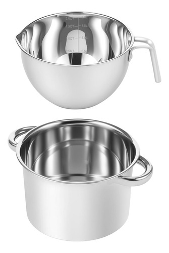 Juego Para Baño María, Recipiente Para Mezclar, Fundidor