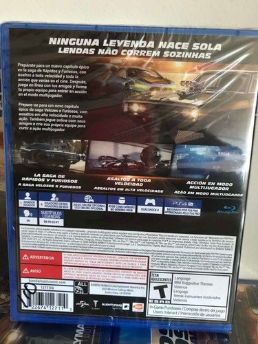 Rápidos Y Furiosos Encrucijada Ps4 Nuevo Físico Envio Gratis