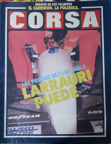 Revista Corsa Parabrisas N1133 Marzo 1988 Para Colección