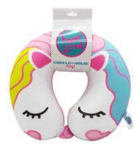 Almohada Cuello Unicornio Viaje Soft Relax Wo168 Wo863