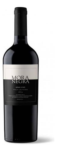 Caja De 6 Vino Tinto Finca Las Moras Mora Negra 750 Ml