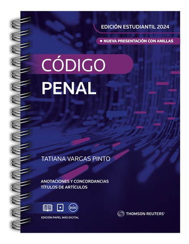 Código Penal 2024  Edición Estudiantil- Thomson Reuters