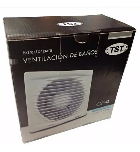 Extractor Tst Para Baños Cp 4 Pulgadas P/ Pared - Cielorraso