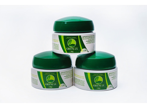Creme Massageador Premium - Greenlax  Kit C/3un- 100g