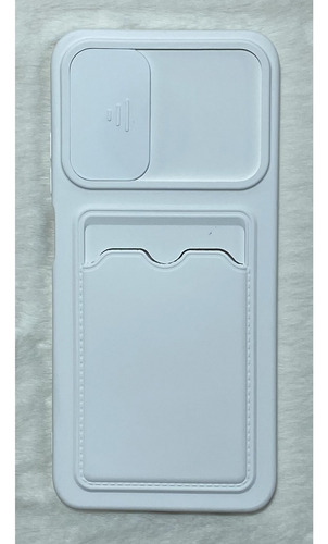 Capa silicone cover Genérica xiaomi Porta Cartão branco para Xiaomi Linha redmi Redmi note 10 6.43 de 1 unidade