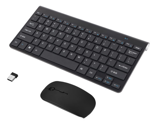 Kit Teclado Mouse Para Abs Slim 2.4ghz Inalambrico Portatil